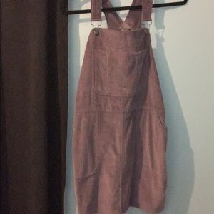 ✨Purple Corduroy dress💜